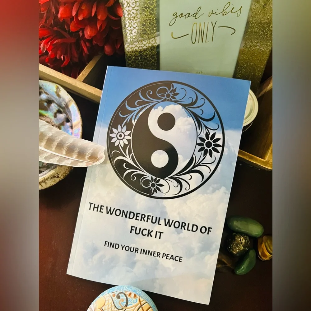 •The Wonderful World of F*ck It• Find Your Inner Peace Paperback 6”x9” Journal